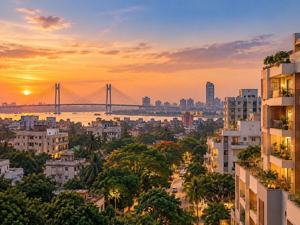 Residential buildings in Kolkata