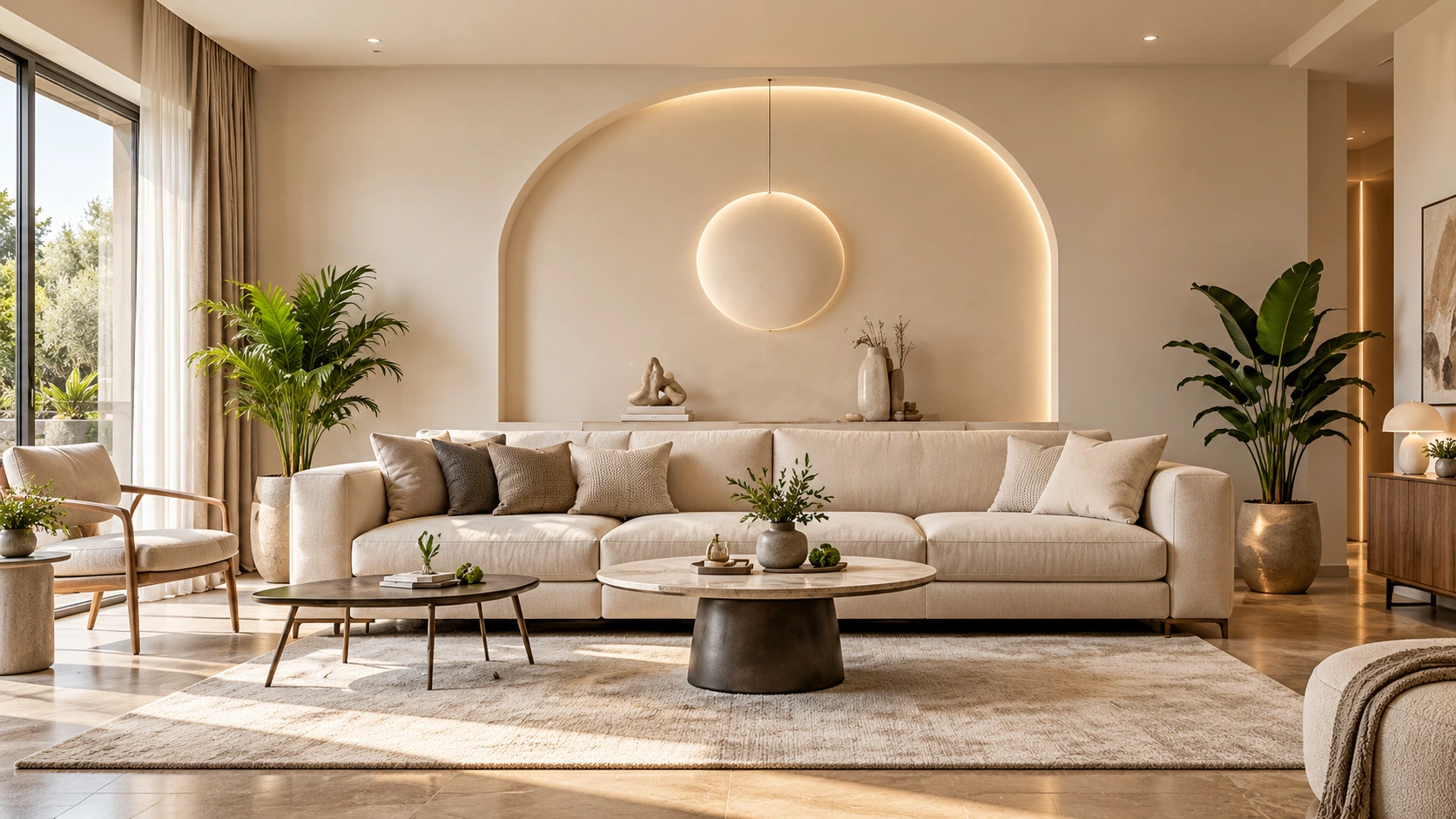 False ceiling and lighting design